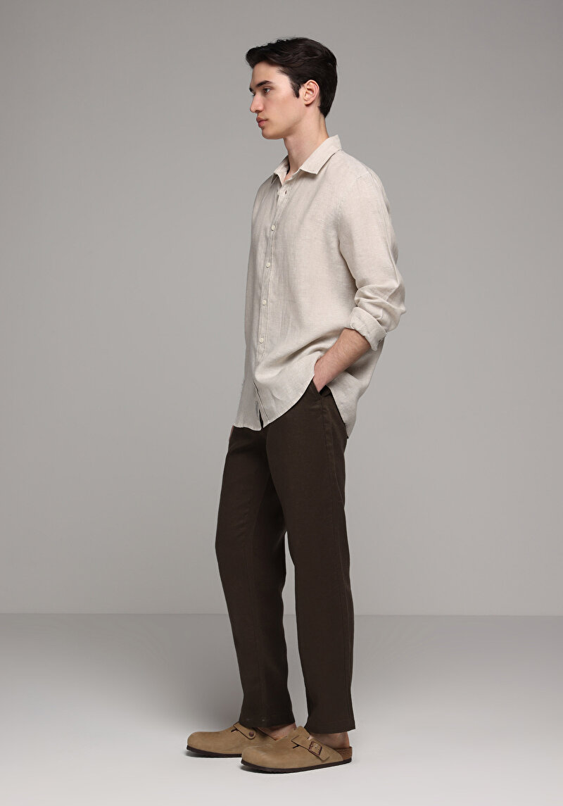 Imagine a Pantaloni De Barbati Maro Regular Fit Cl1079999
