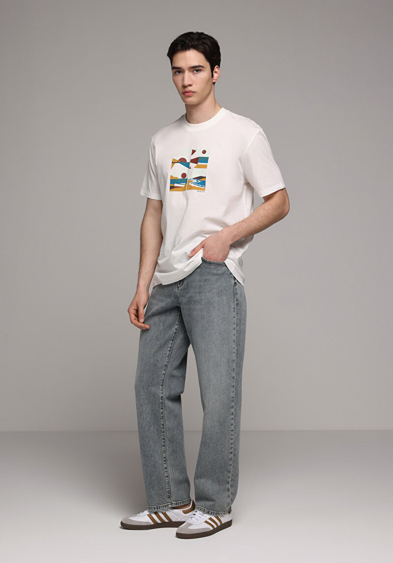 Imagine a Pantaloni De Barbati  Loose Relaxed Fit 056 Ivan Cl1081074