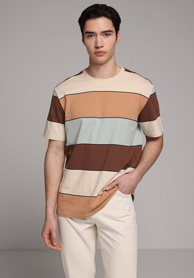 Imagine a Tricou Cu Maneca Scurta De Barbati Coral Regular Fit  Cl1080603