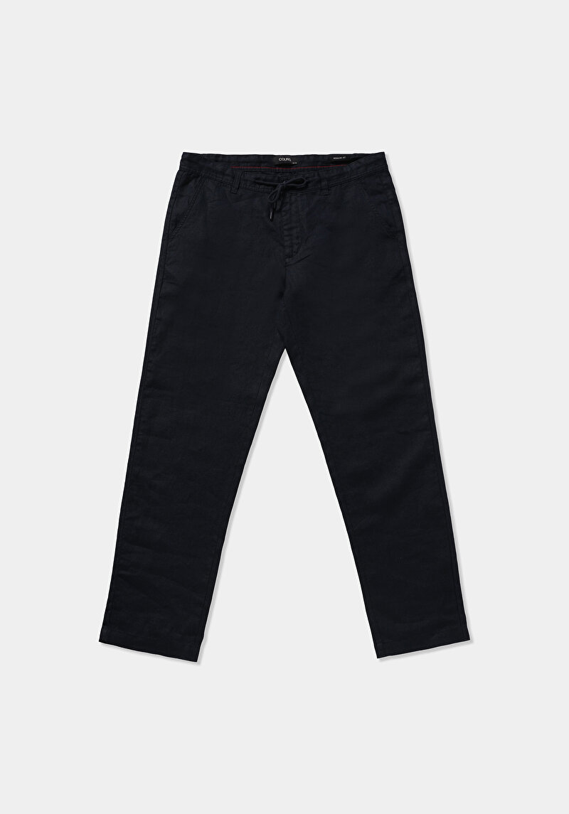 Imagine a Pantaloni De Barbati Albastru Marin Regular Fit  Cl1079999
