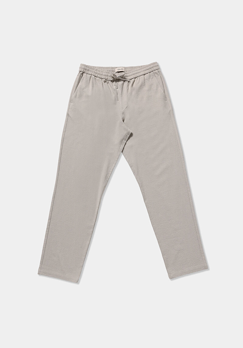 Imagine a Pantaloni De Barbati Bej Slim Fit  Cl1080003