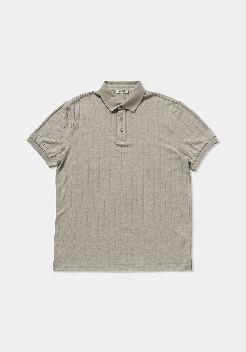 Imagine a Tricou Polo Cu Maneca Scurta De Barbati Verde Regular Fit  Cl1080246