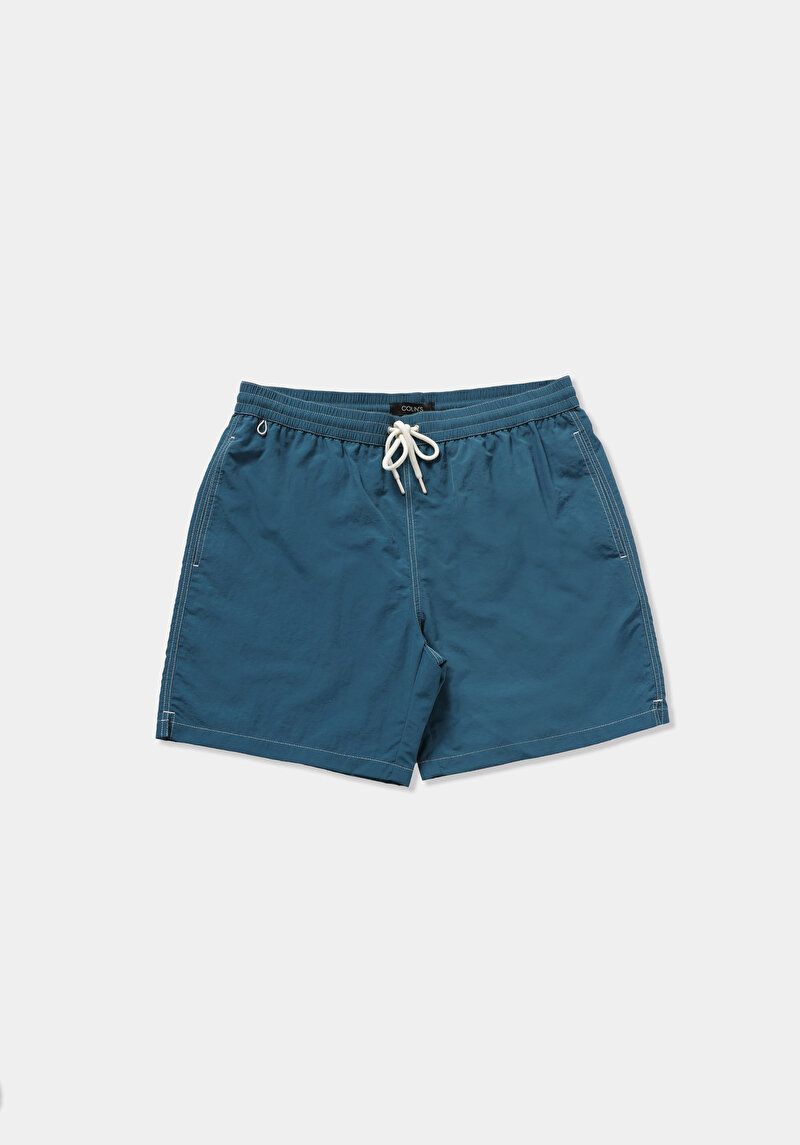 Imagine a Short De Plaja De Barbati Verde Slim Fit  Cl1078555
