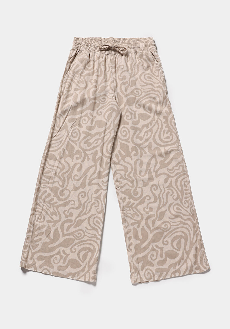 Imagine a Pantaloni De Dama Bej Regular Fit  Cl1081719