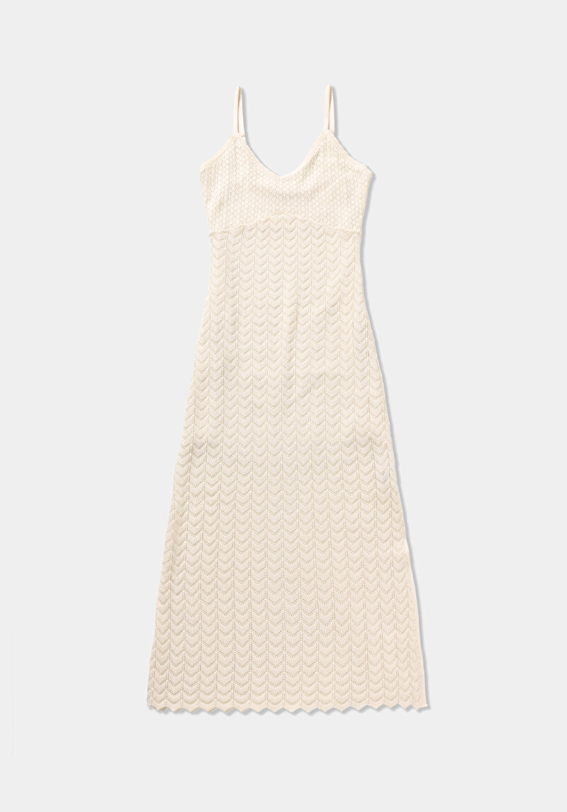 Imagine a Rochie De Dama Ecru Slim Fit  Cl1080437