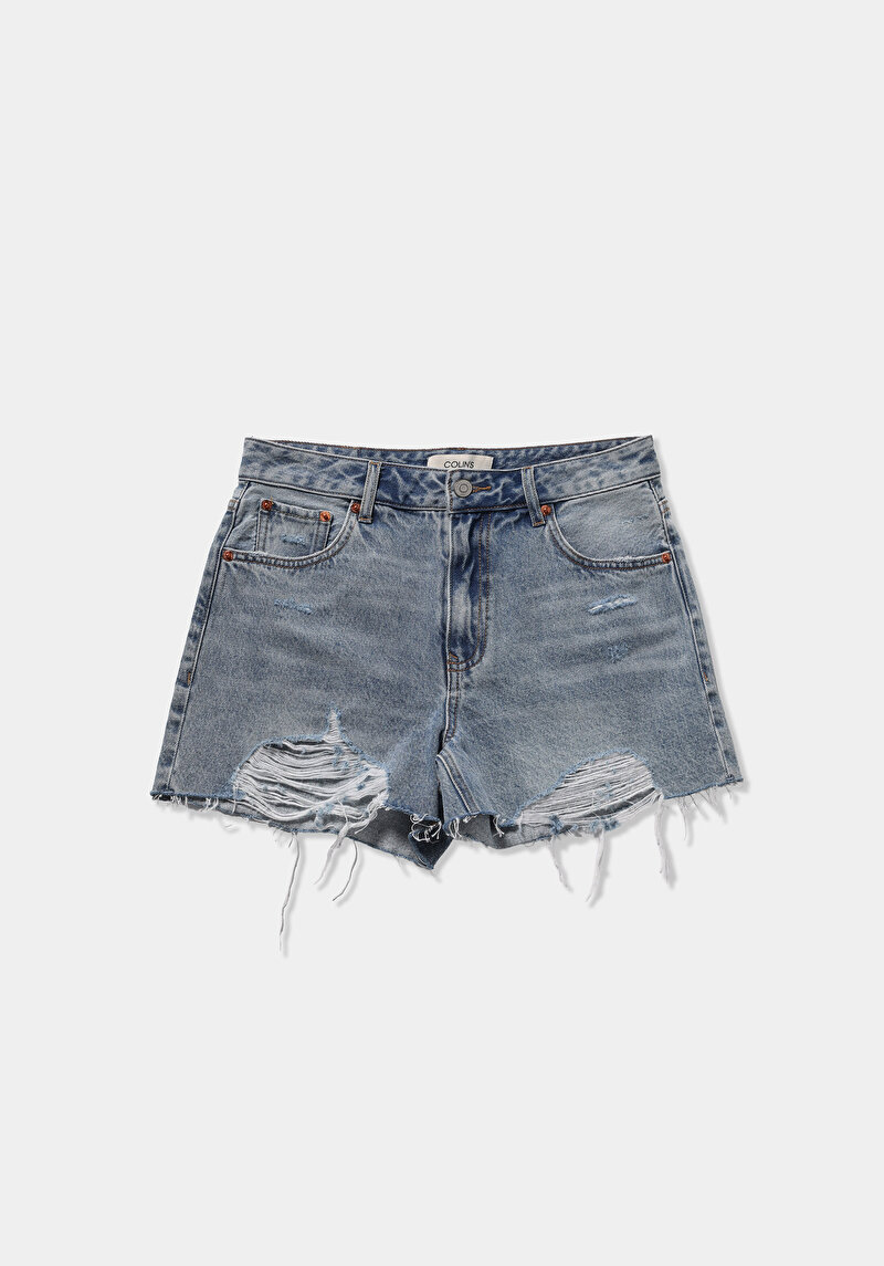 Imagine a Short / Pantaloni Scurti De Dama  Mom Fit  Cl1081450