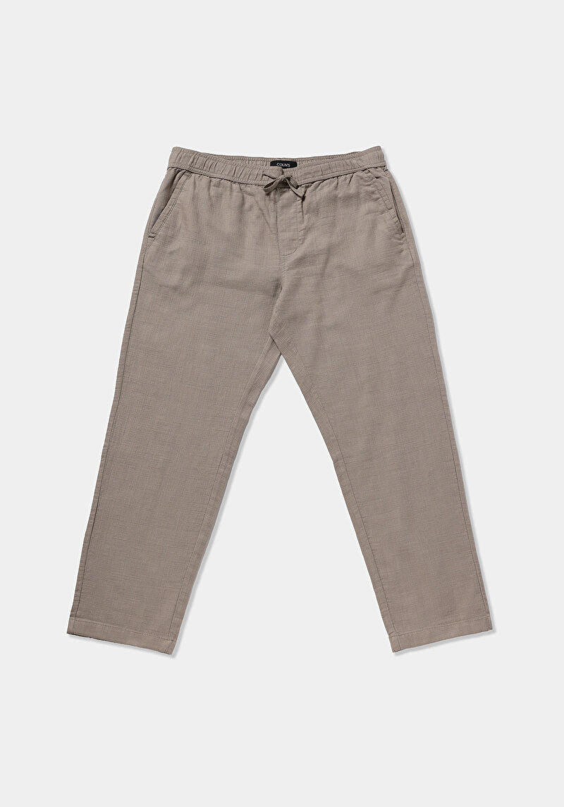 Imagine a Pantaloni De Barbati Bej Regular Fit  Cl1078470