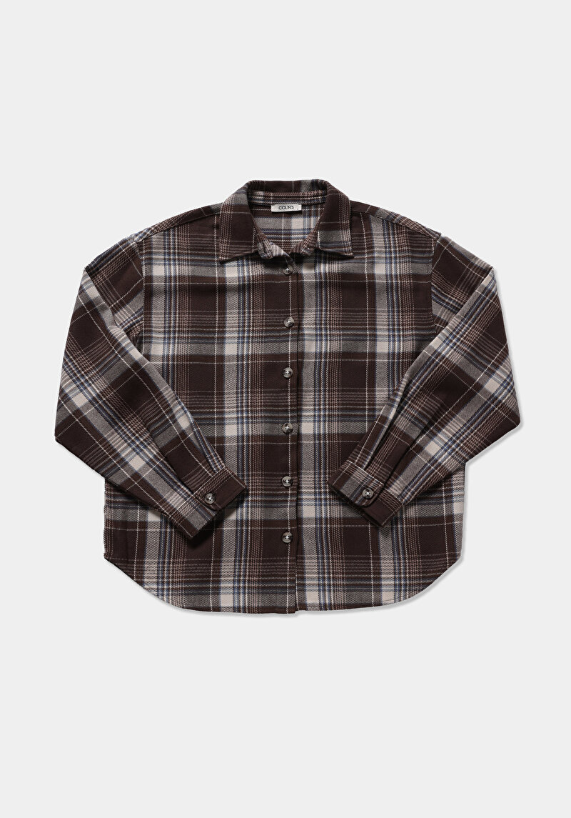 Imagine a Camasa Cu Maneca Lunga De Dama Maro Regular Fit  Cl1077174