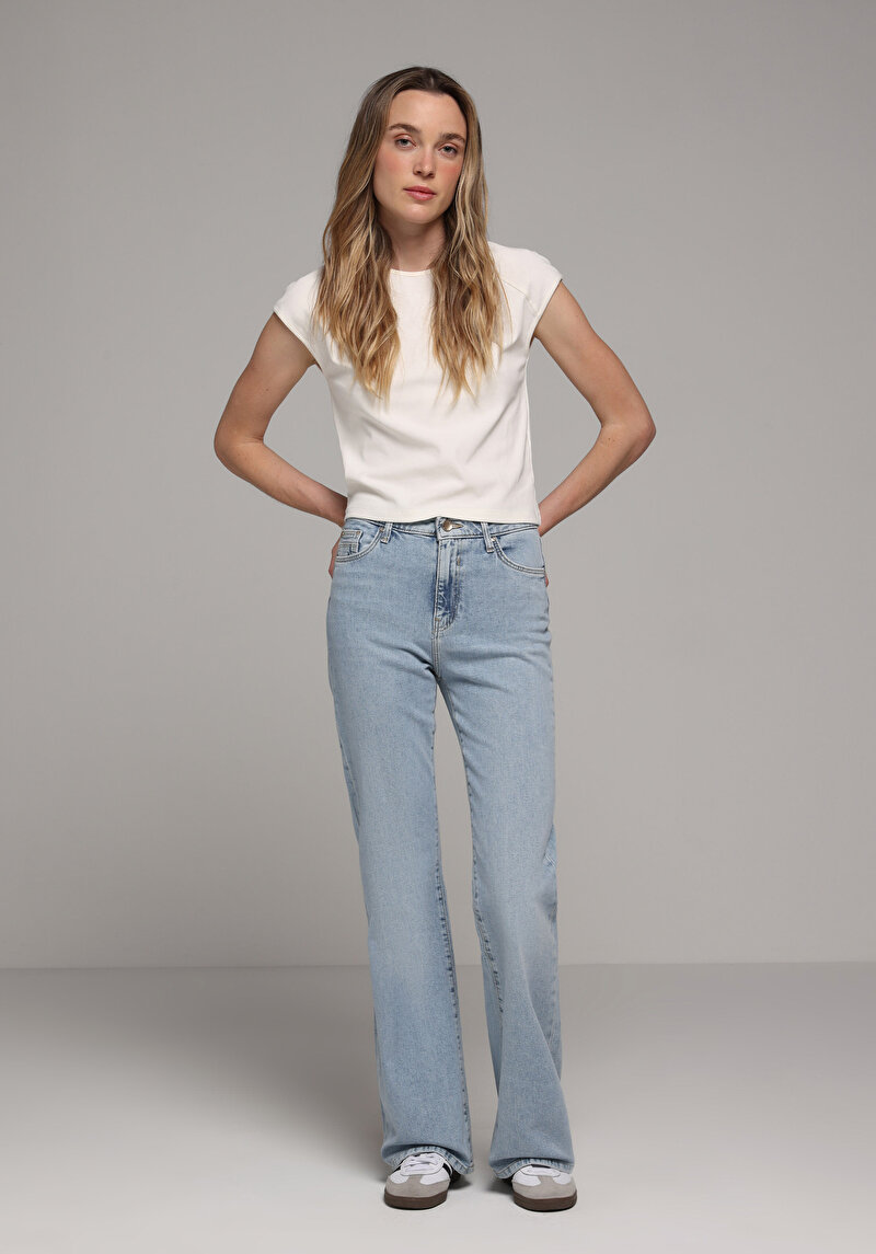 Imagine a Pantaloni De Dama Denim Regular Fit 791 Monica Cl1075190