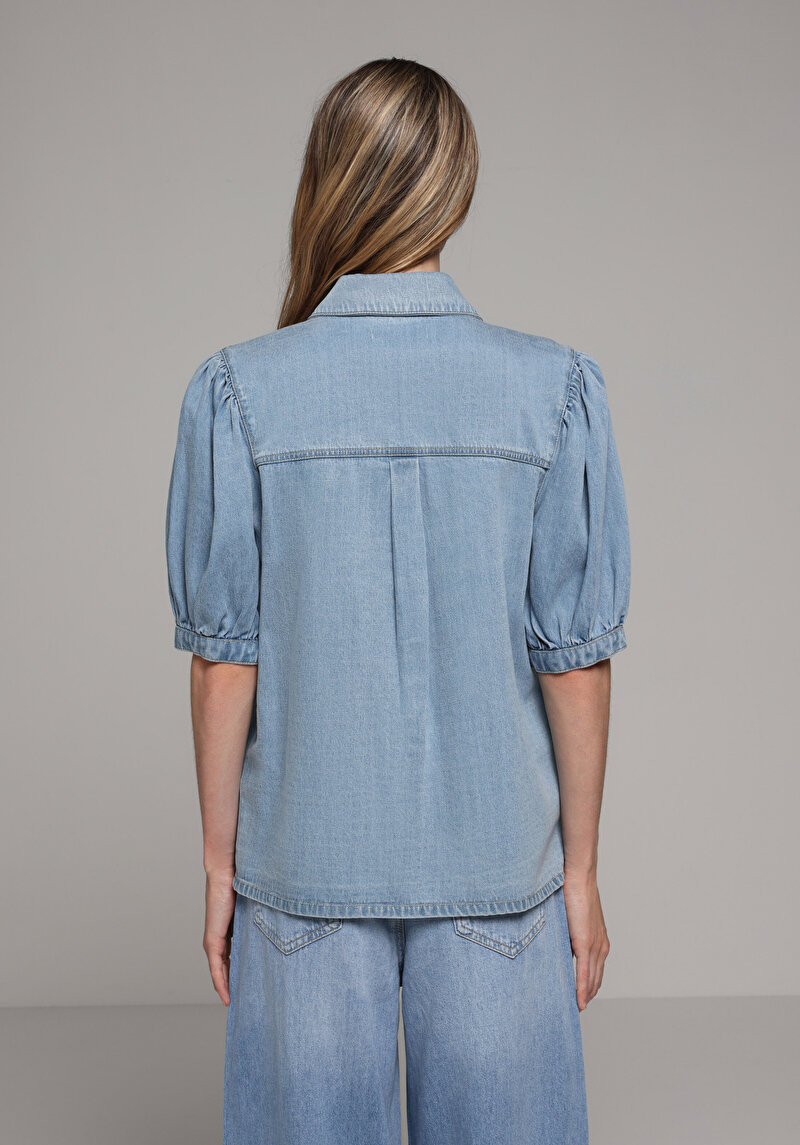 Imagine a Camasa Cu Maneca Scurta De Dama  Regular Fit  Cl1081431