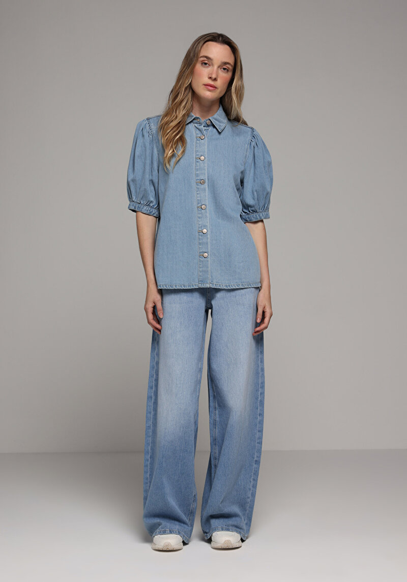 Imagine a Camasa Cu Maneca Scurta De Dama  Regular Fit  Cl1081431