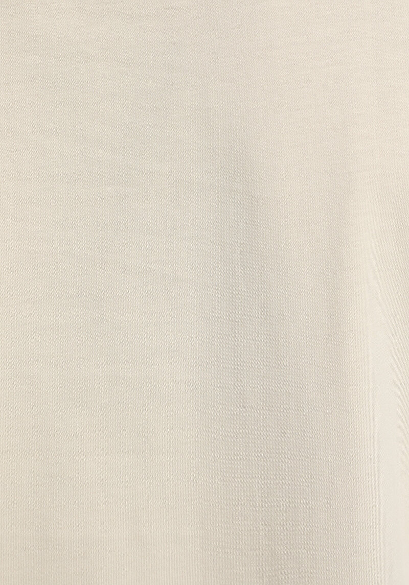 Imagine a Tricou Cu Maneca Scurta De Barbati Bej Comfort Fit