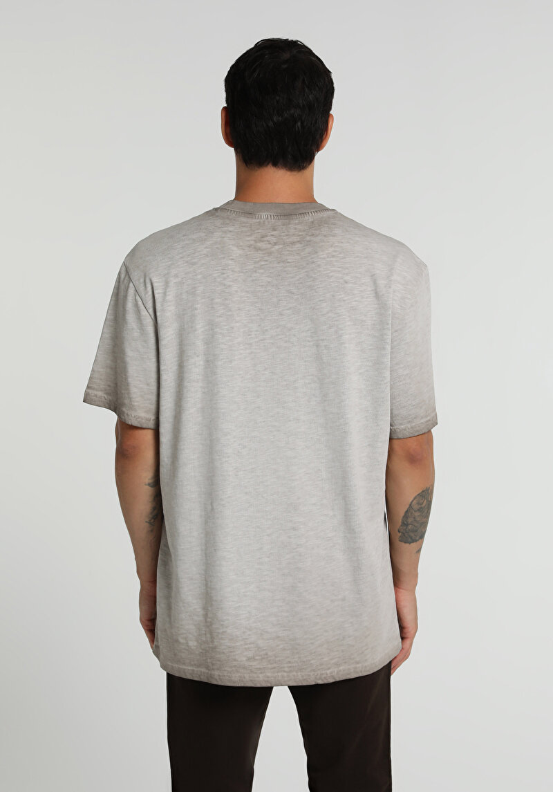 Imagine a Tricou Cu Maneca Scurta De Barbati Maro Comfort Fit