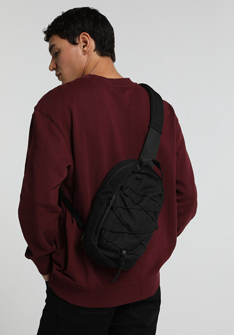 Imagine a Geanta De Barbati Negru Modern Fit