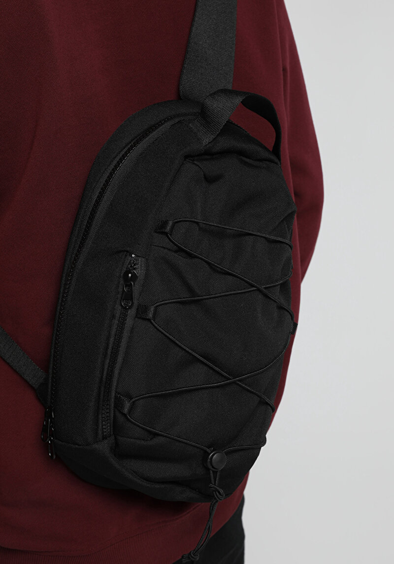 Imagine a Geanta De Barbati Negru Modern Fit