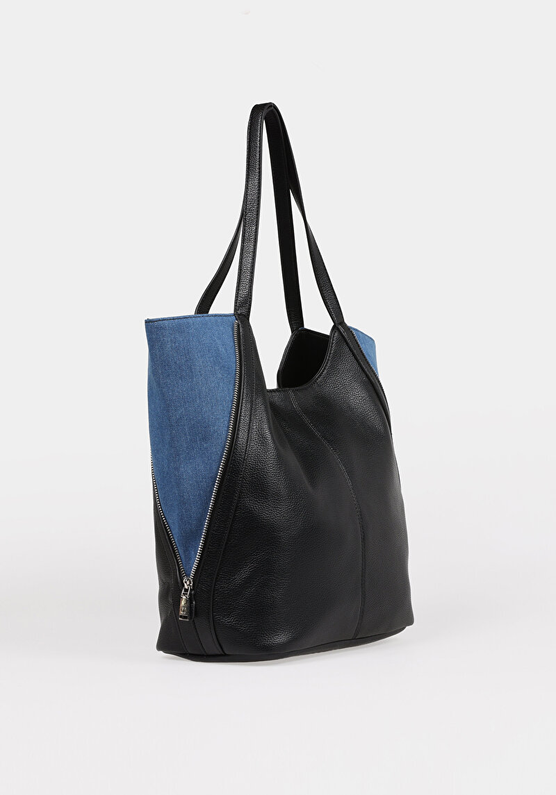 Imagine a Geanta De Dama Negru Modern Fit
