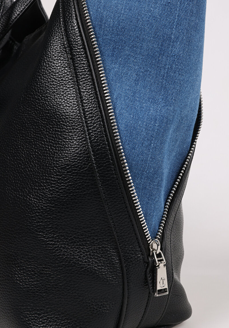 Imagine a Geanta De Dama Negru Modern Fit