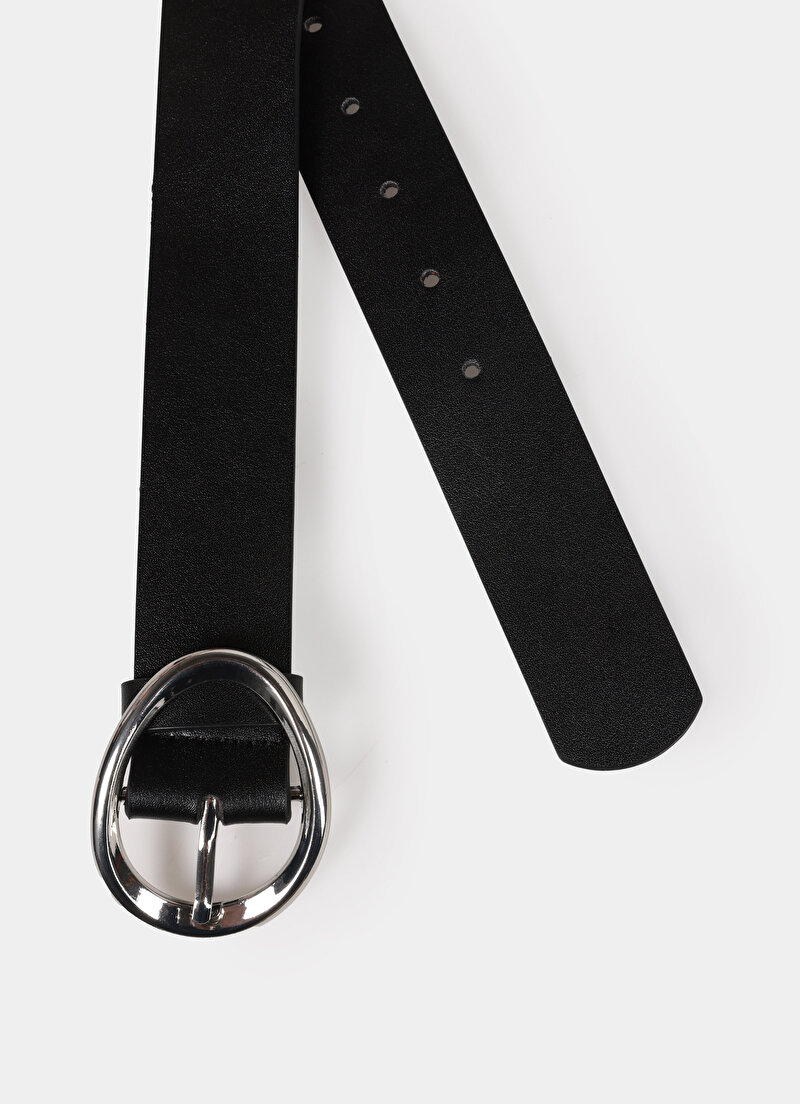 Imagine a Curea De Dama Negru Modern Fit