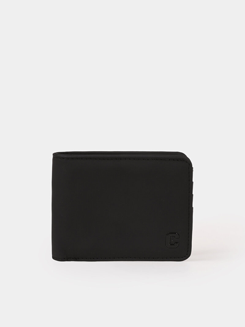 Imagine a Portofel De Barbati Negru Modern Fit