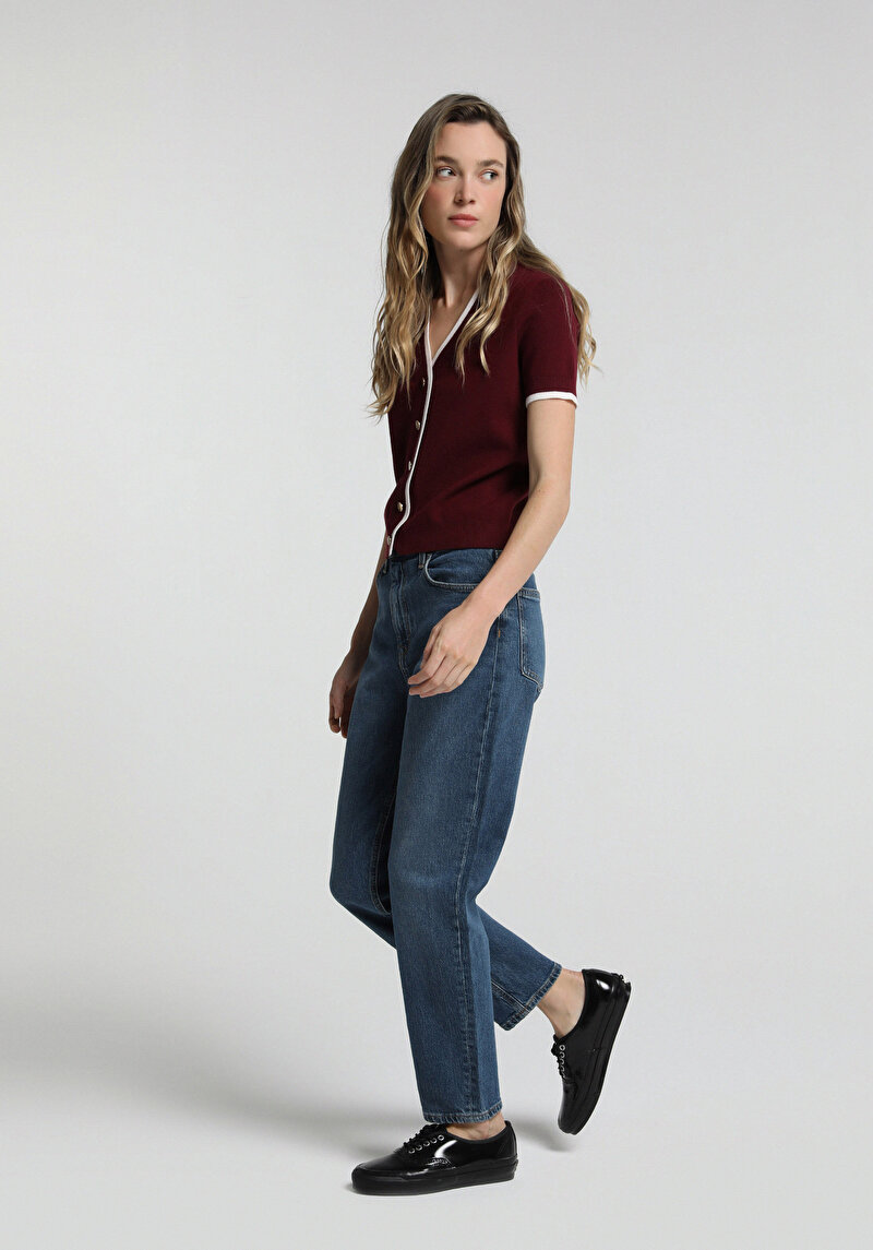 Imagine a Pantaloni De Dama Mom Fit 896 Maria