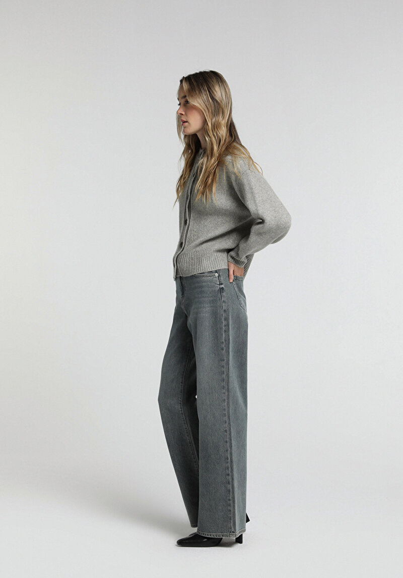 Imagine a Pantaloni De Dama Wide Leg Fit 970 Berry