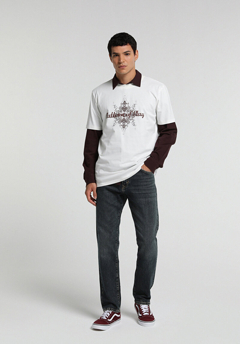 Imagine a Pantaloni De Barbati Slim Tapered Fit 067 Jack