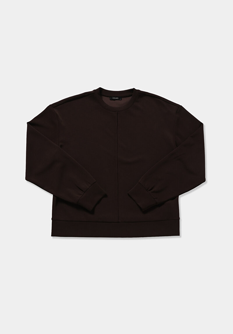 Imagine a Hanorac / Bluza De Dama Maro Regular Fit