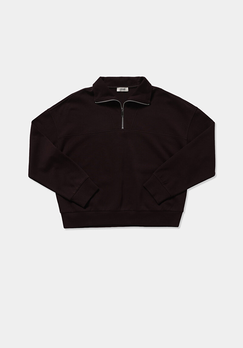 Imagine a Hanorac / Bluza De Dama Mov Regular Fit