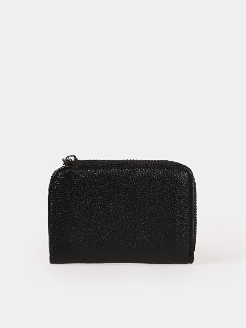 Imagine a Portofel De Dama Negru Modern Fit