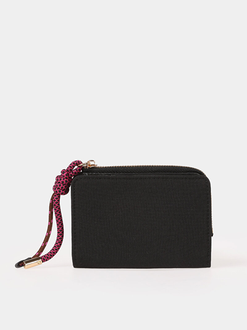 Imagine a Portofel De Dama Negru Modern Fit