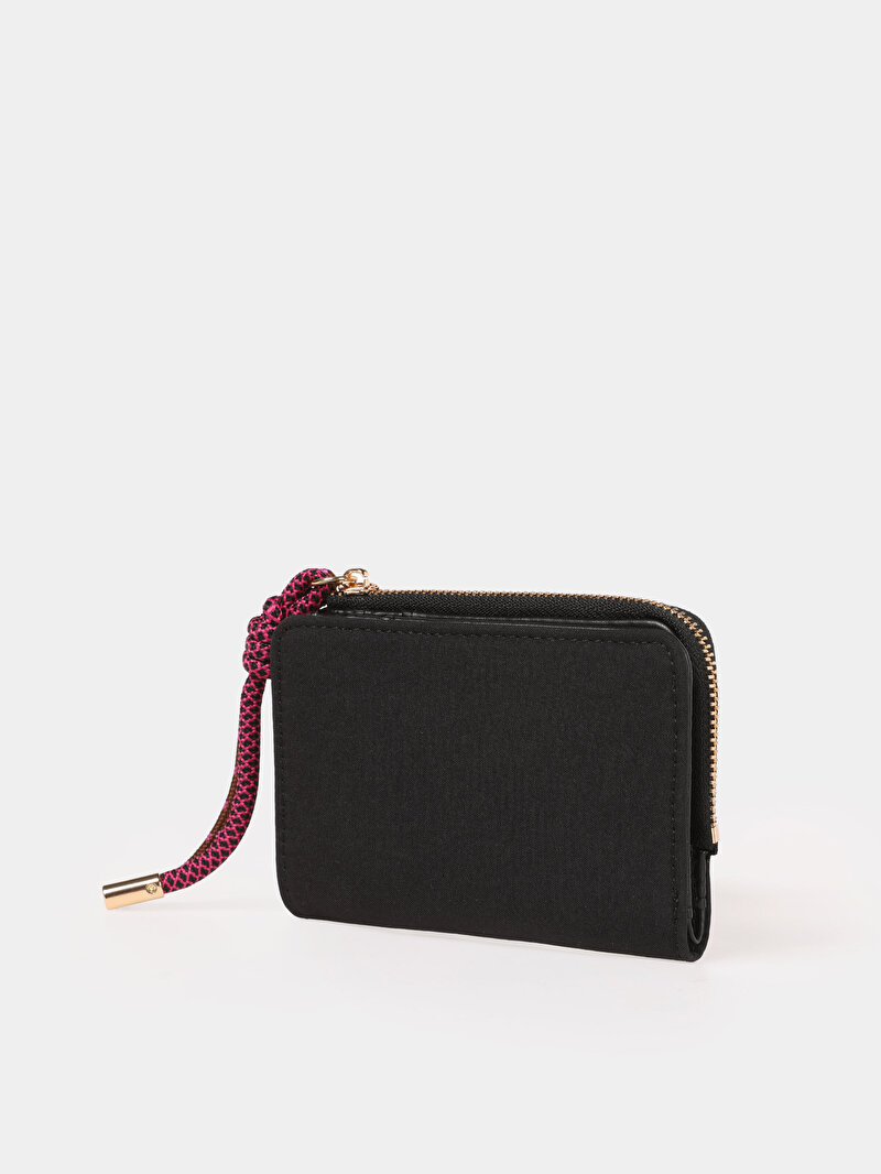 Imagine a Portofel De Dama Negru Modern Fit