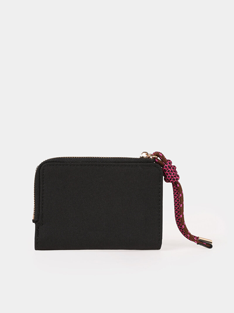 Imagine a Portofel De Dama Negru Modern Fit