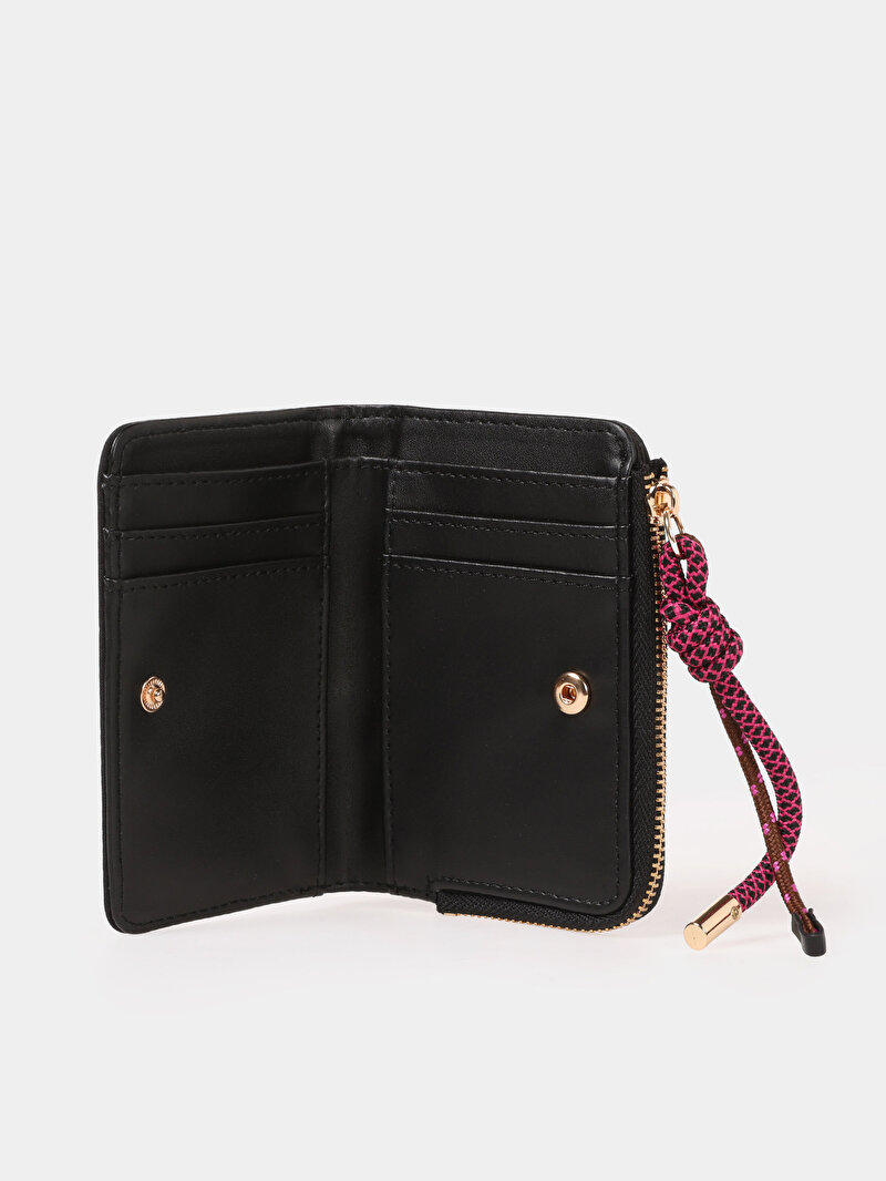 Imagine a Portofel De Dama Negru Modern Fit