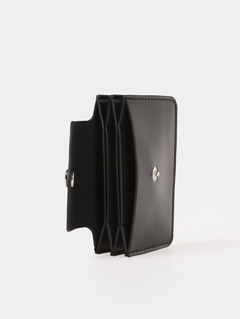 Imagine a Portofel De Dama Negru Modern Fit