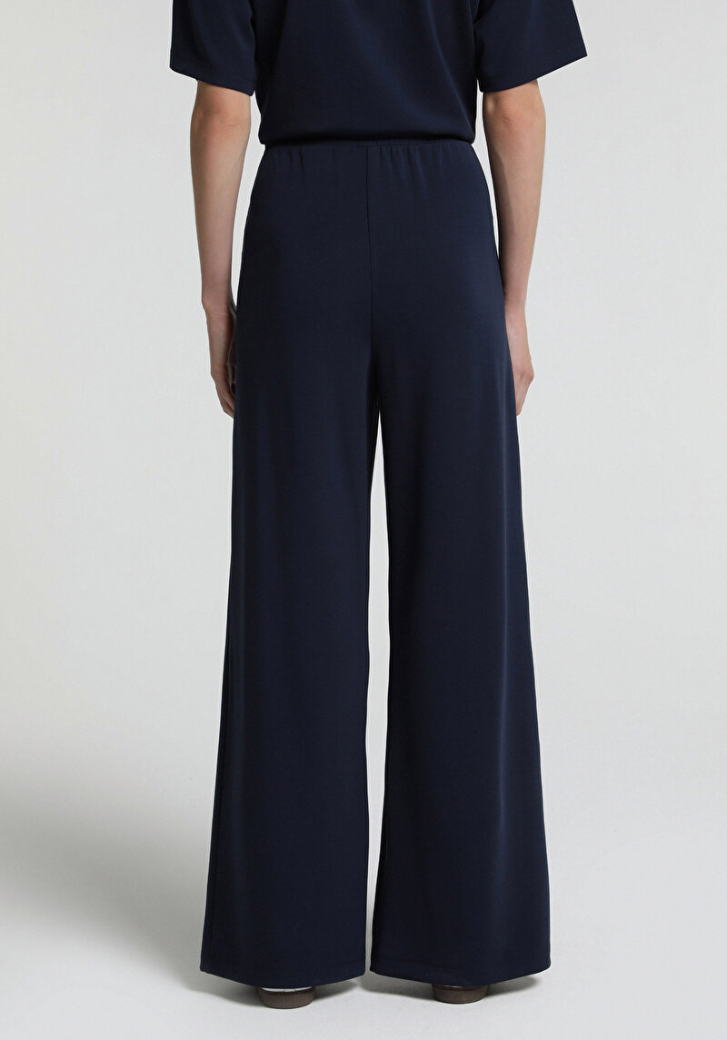 Imagine a Pantaloni De Trening De Dama Albastru Marin Regular Fit