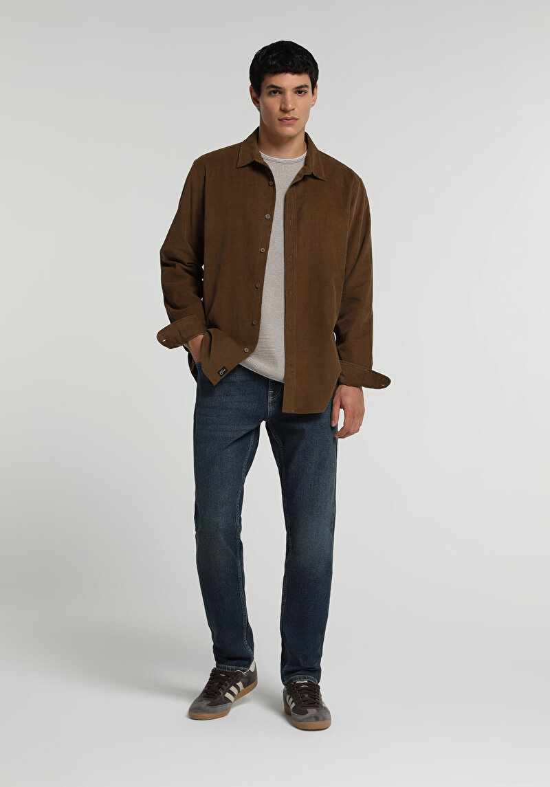 Imagine a Pantaloni De Barbati  Slim Tapered Fit 067 Jack