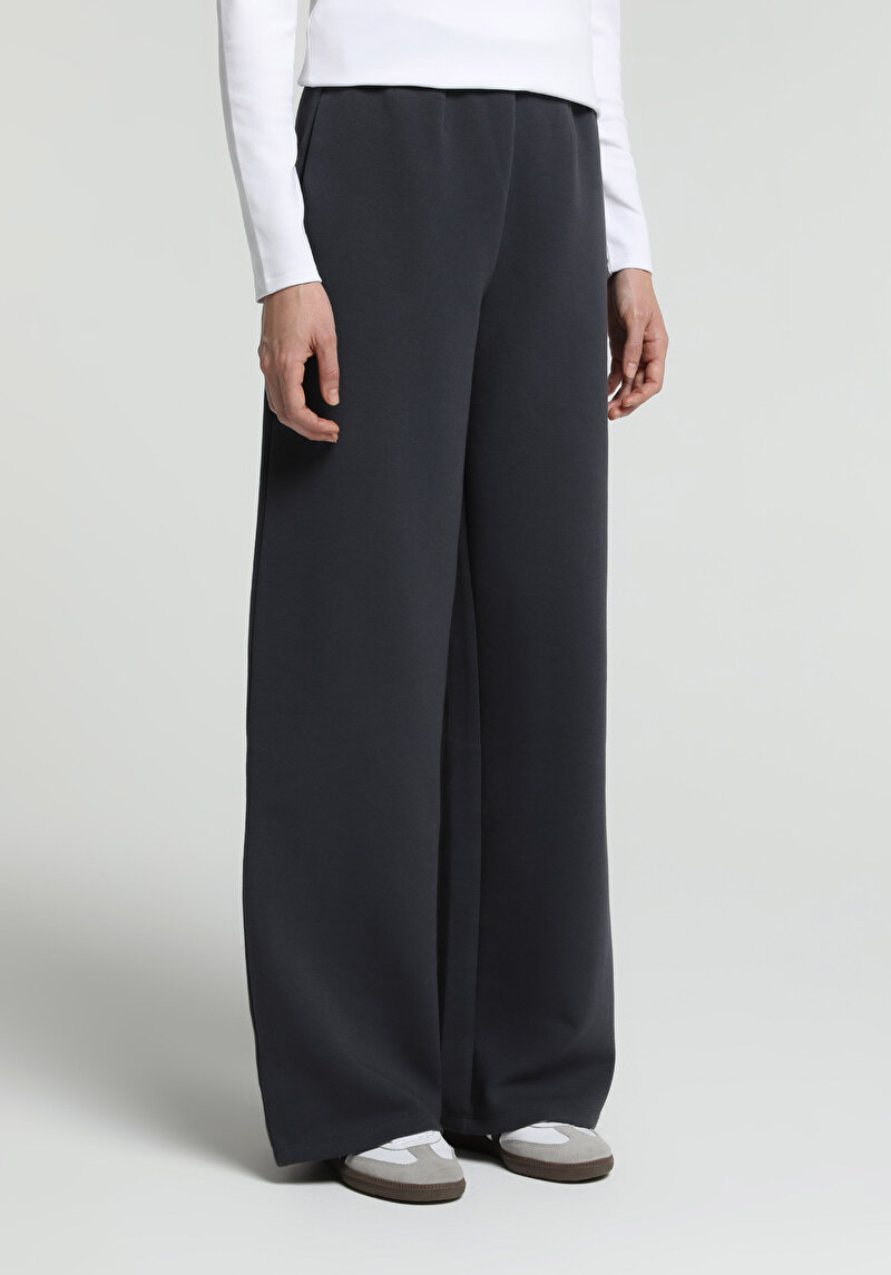 Imagine a Pantaloni De Trening De Dama Albastru Marin Regular Fit