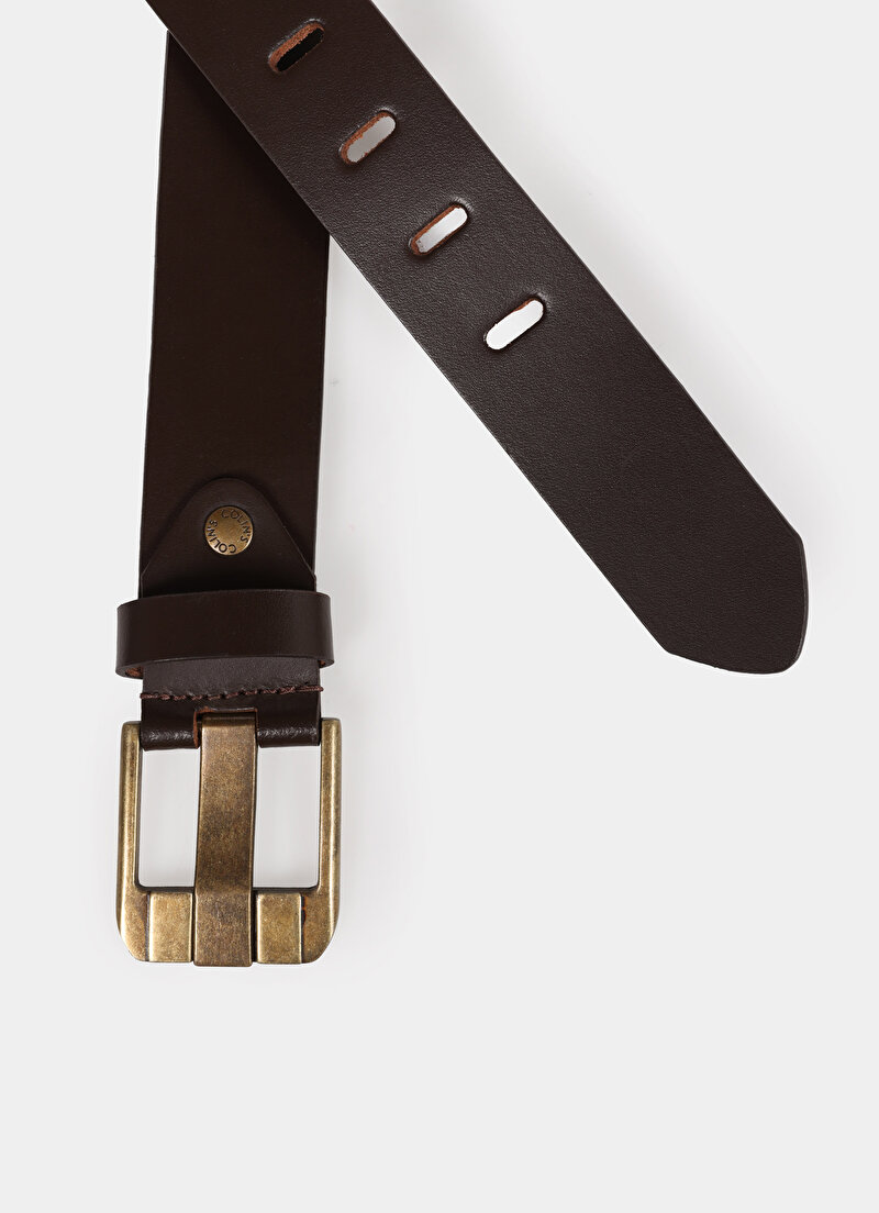 Imagine a Curea De Barbati Maro Modern Fit