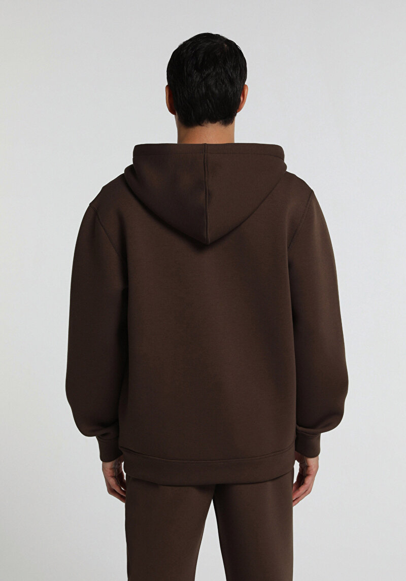Imagine a Hanorac / Bluza De Barbati Maro Regular Fit