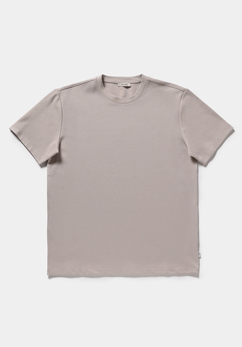 Imagine a Tricou Cu Maneca Scurta De Barbati Alb Relaxed Fit