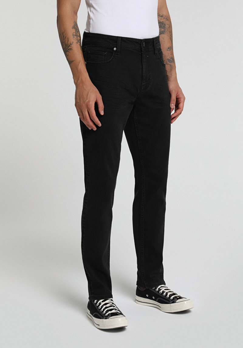 Imagine a Pantaloni De Barbati Slim Tapered Fit 067 Jack