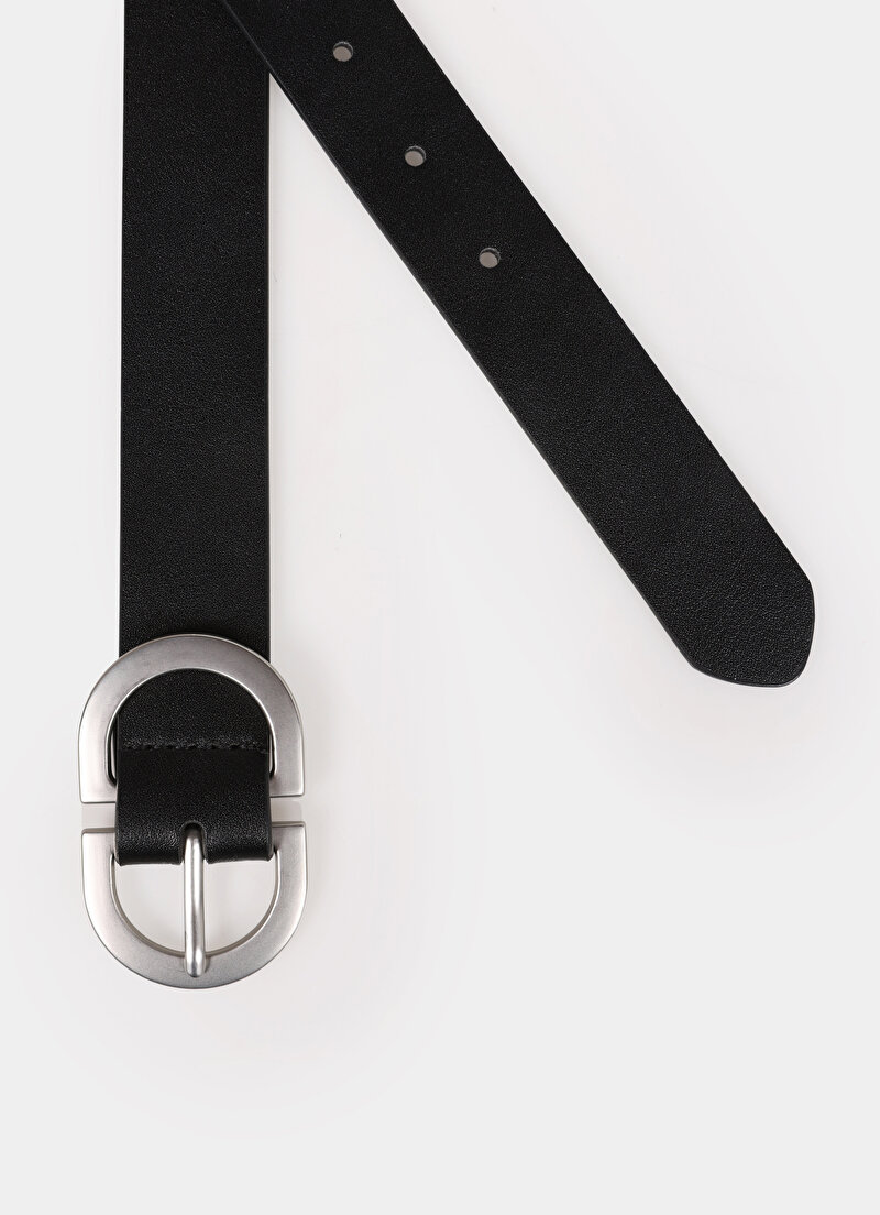 Imagine a Curea De Dama Negru Modern Fit