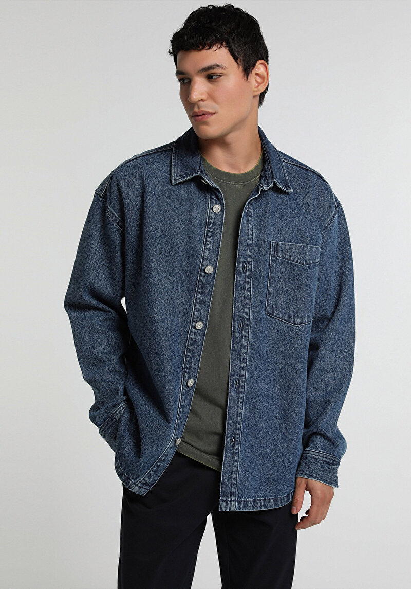 Imagine a Jachetă De Barbati  Oversize Fit
