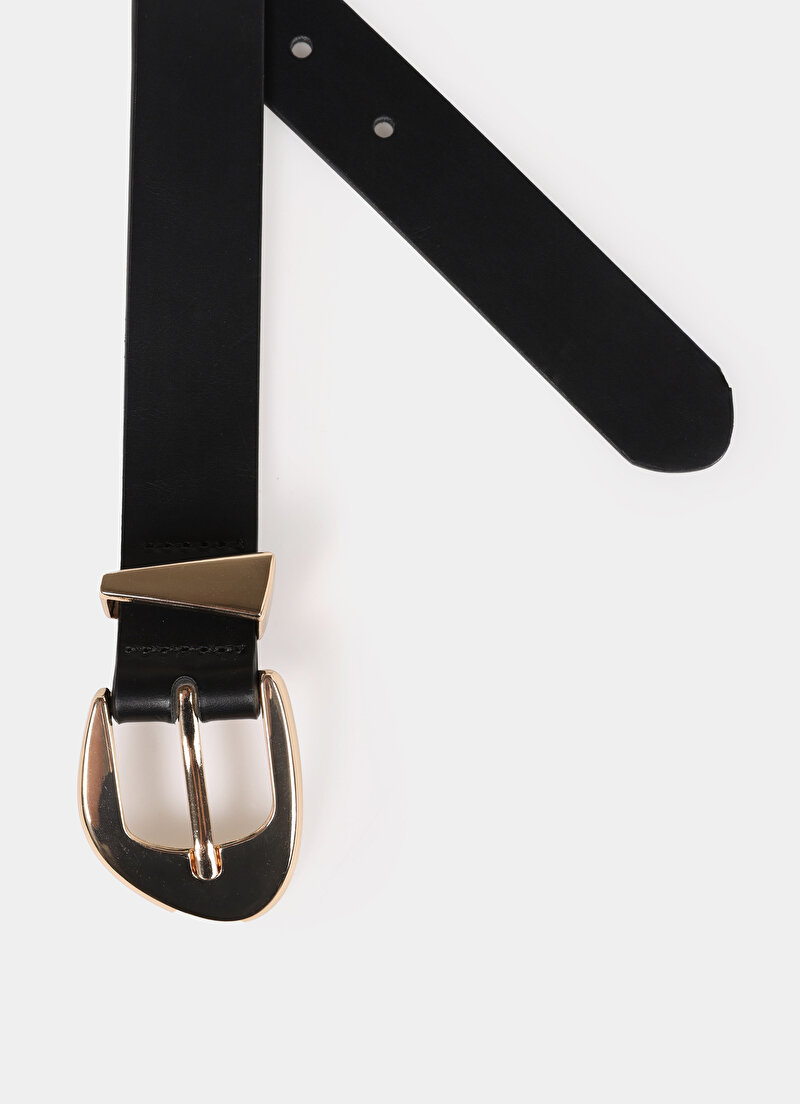 Imagine a Curea De Dama Negru Modern Fit