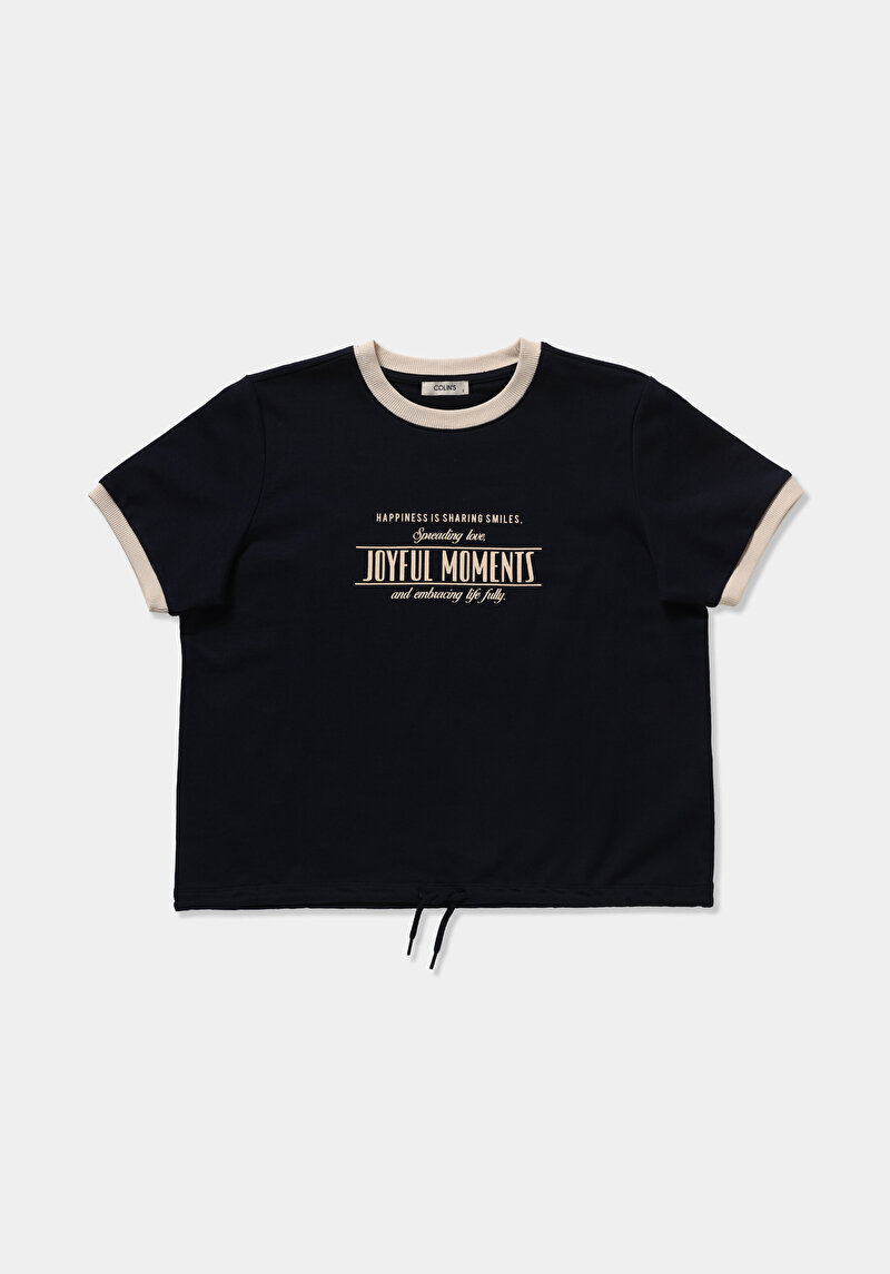Imagine a Hanorac / Bluza De Dama Albastru Marin Regular Fit