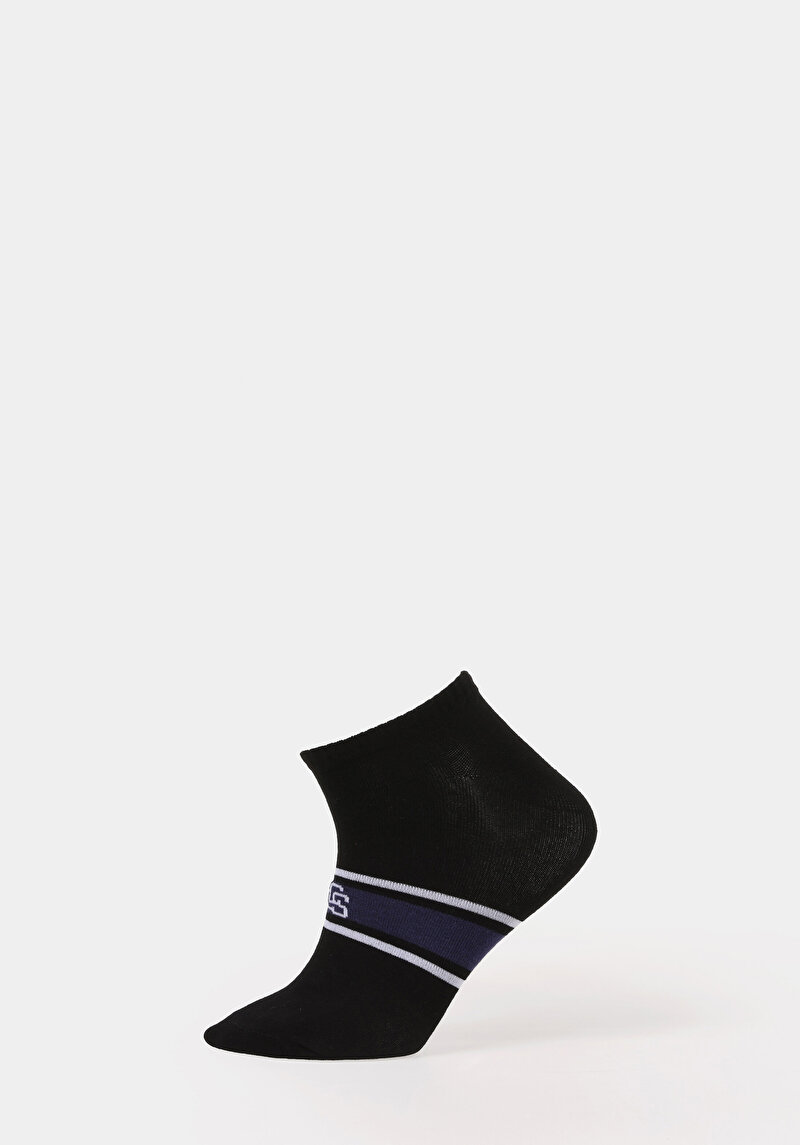 Imagine a Sosete De Barbati Negru Modern Fit