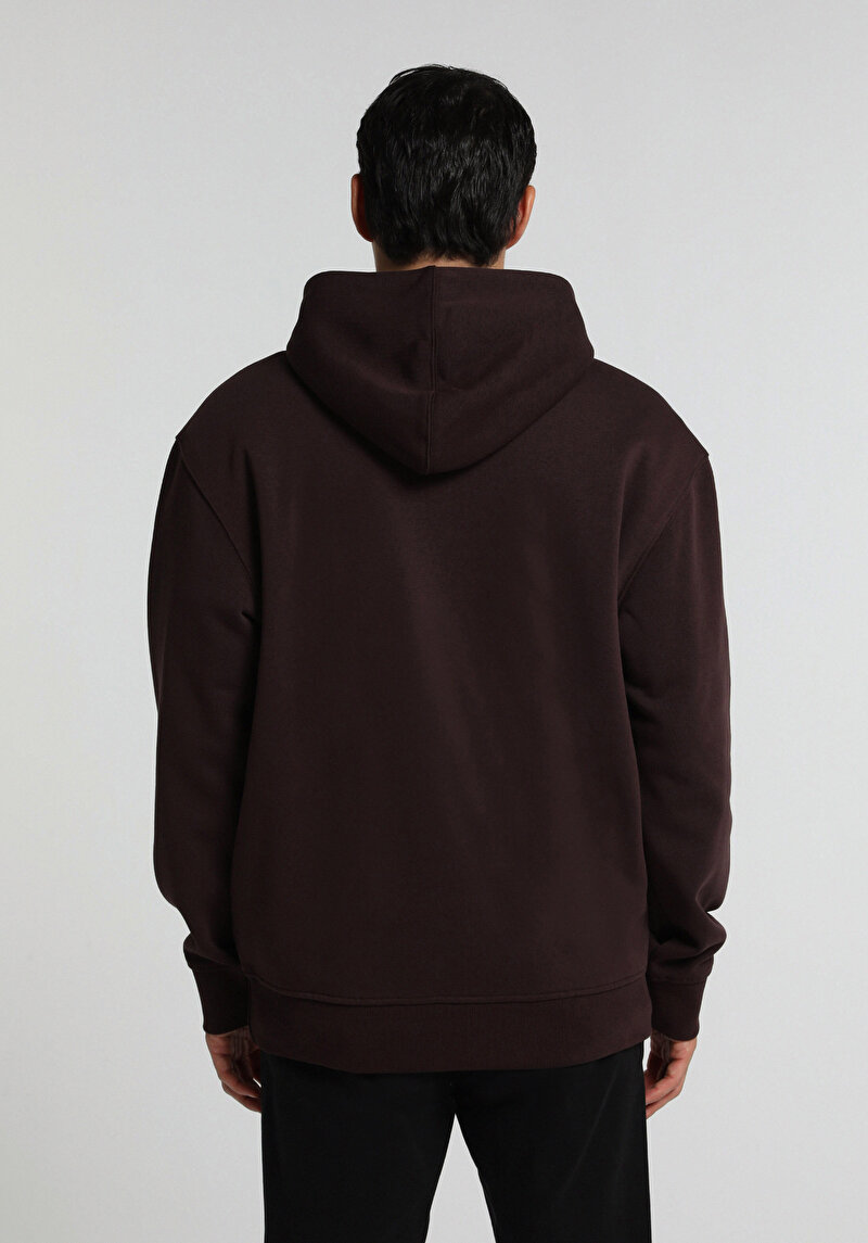 Imagine a Hanorac / Bluza De Barbati Mov Relaxed Fit