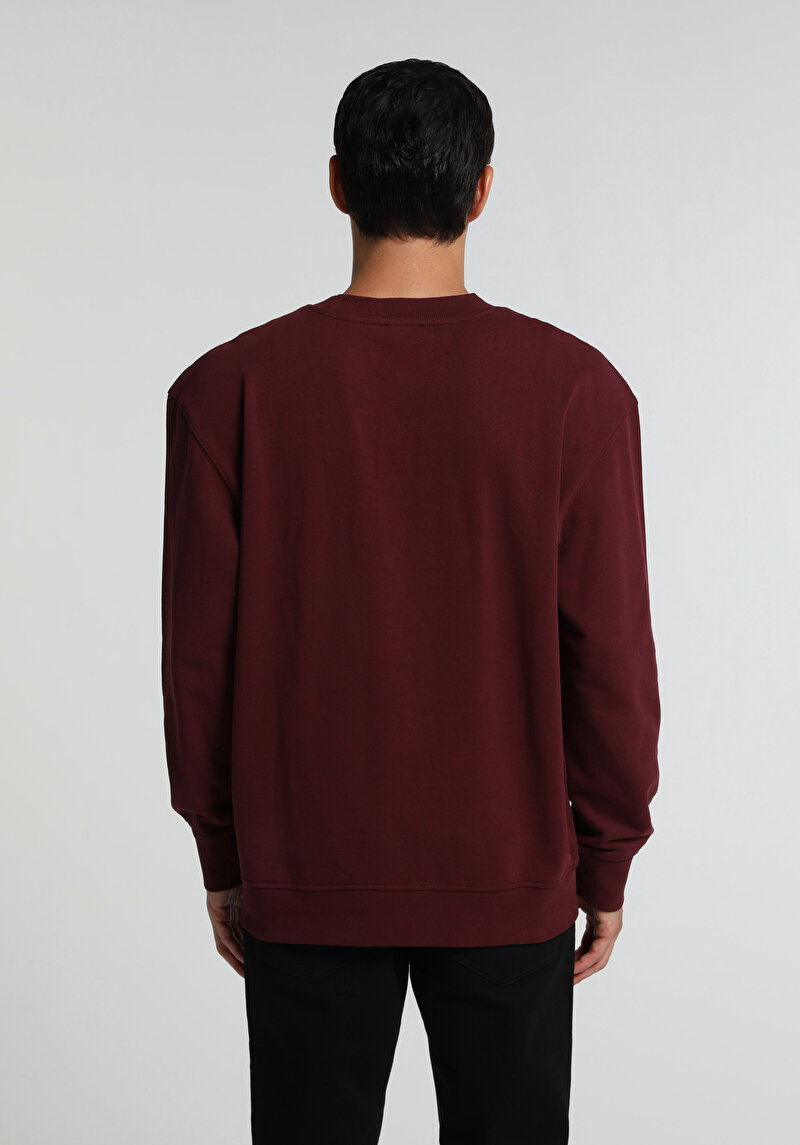 Imagine a Hanorac / Bluza De Barbati Mov Relaxed Fit