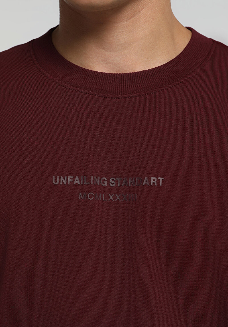 Imagine a Hanorac / Bluza De Barbati Mov Relaxed Fit