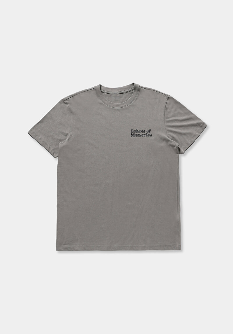 Imagine a Tricou Cu Maneca Scurta De Barbati Antracit Regular Fit